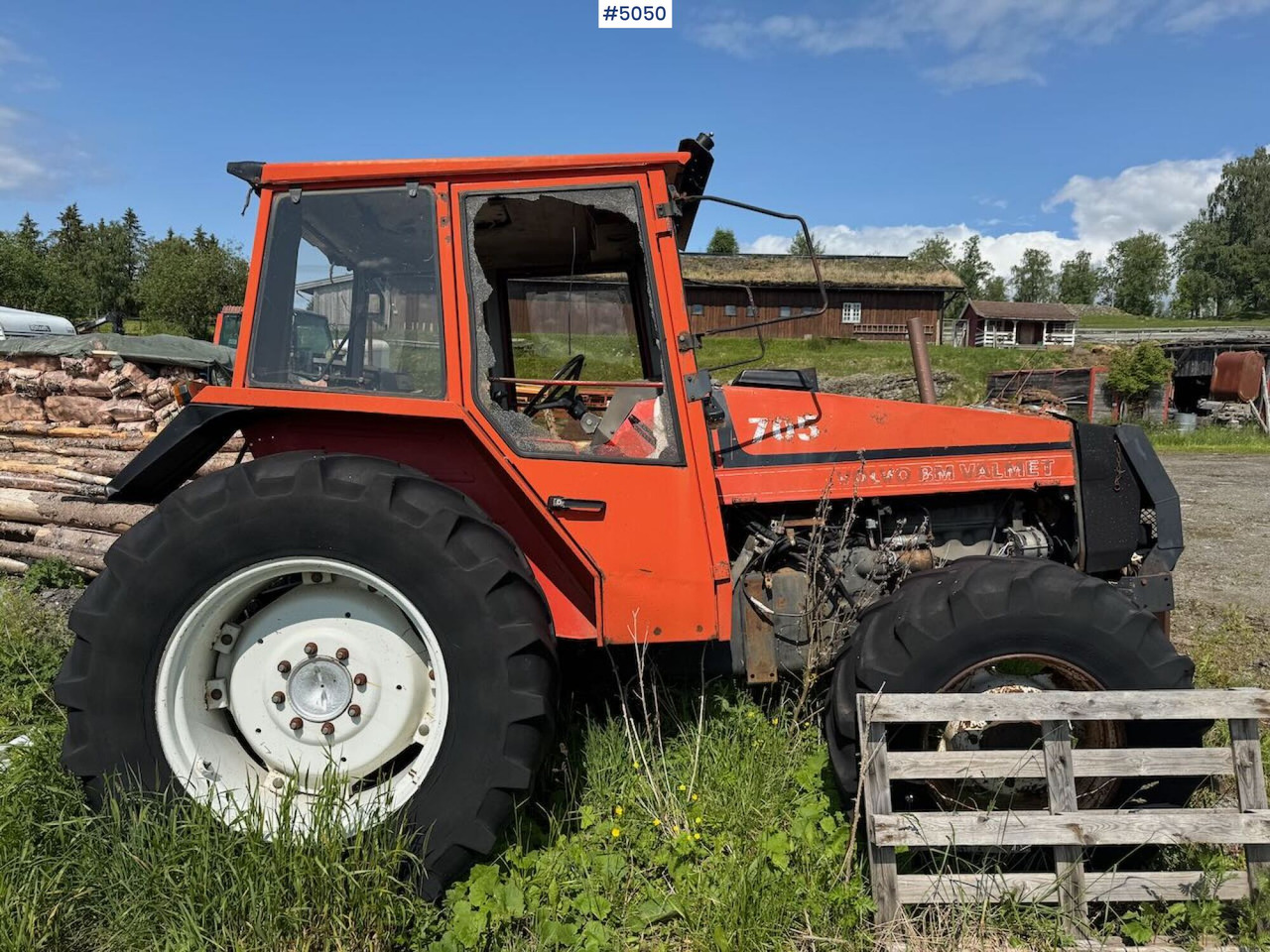 1985 Valmet 705 Turbo rep. Object - Traktor: 1 kép. 1985 Valmet 705 Turbo rep. Object - Traktor: 1 kép.