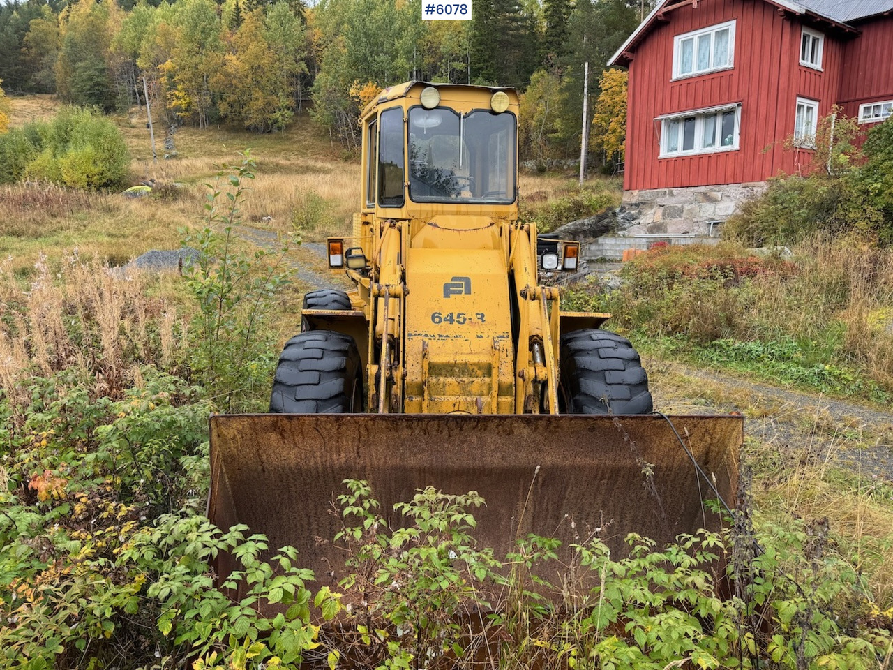 1986 Fiat-Allis 645-B Wheel Loader. - Gumikerekes homlokrakodó: 5 kép. 1986 Fiat-Allis 645-B Wheel Loader. - Gumikerekes homlokrakodó: 5 kép.