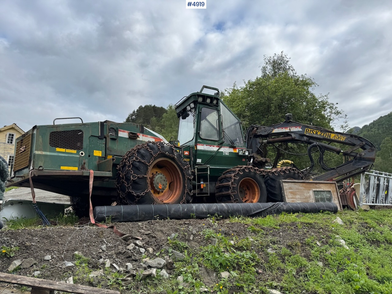 1987 Øsa 250 Harvester - Fakitermelő gép: 3 kép. 1987 Øsa 250 Harvester - Fakitermelő gép: 3 kép.