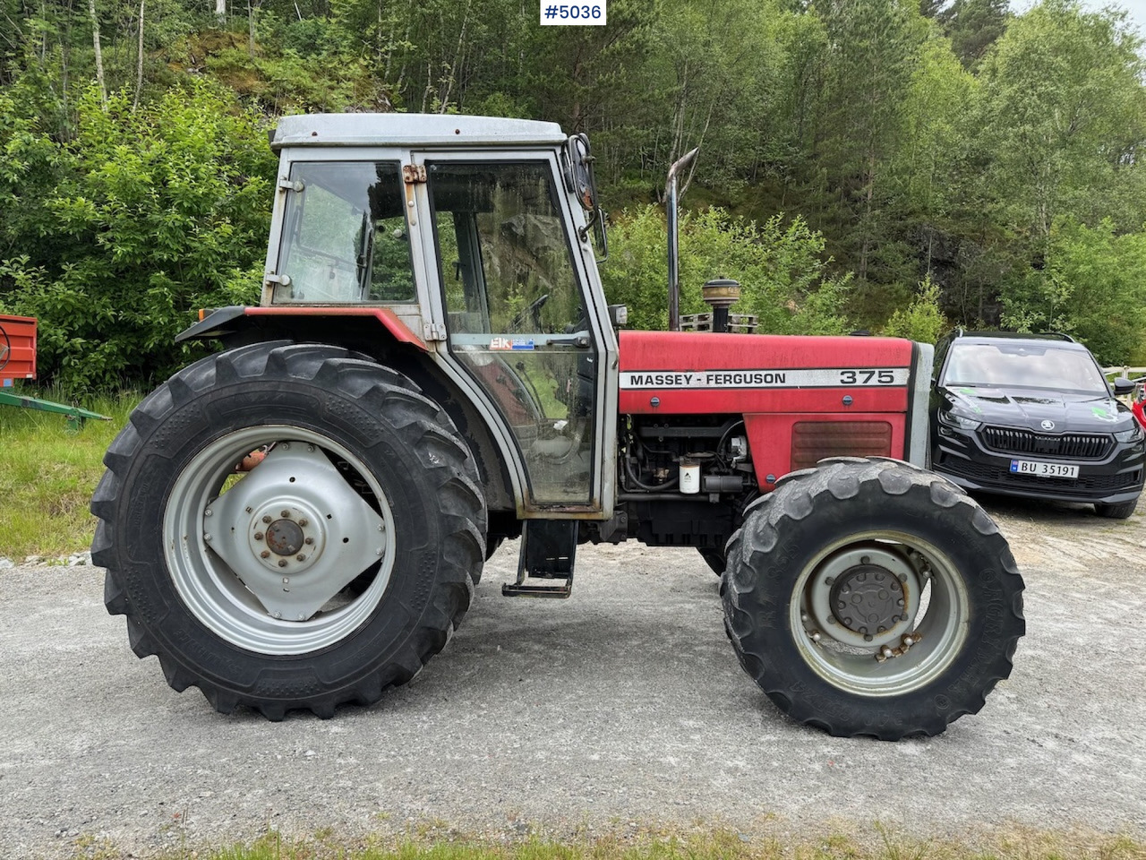 1988 Massey Ferguson 375 - Traktor: 3 kép. 1988 Massey Ferguson 375 - Traktor: 3 kép.
