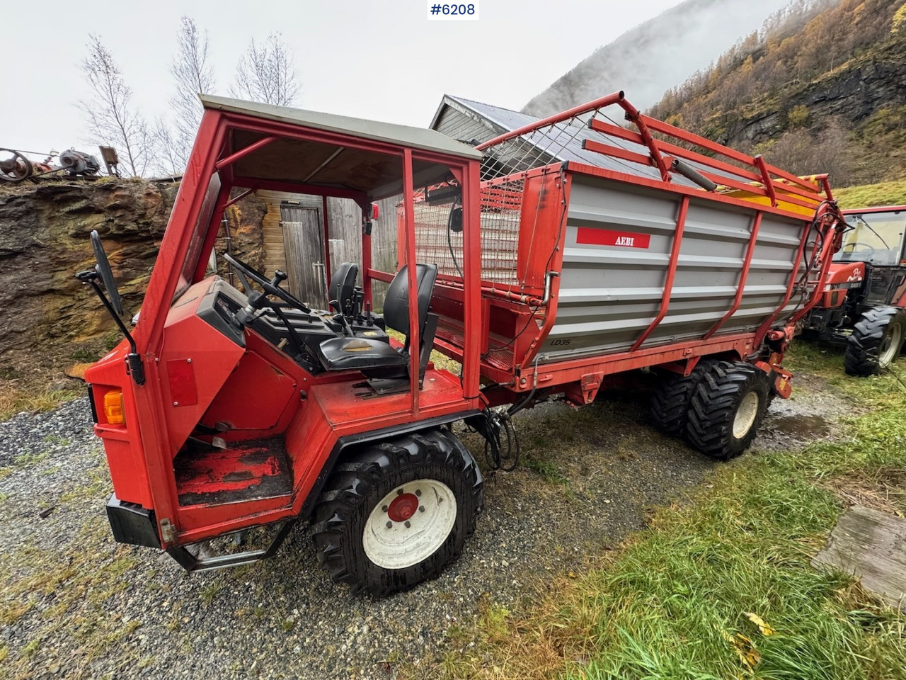 1990 Aebi TP 67 - Traktor: 5 kép. 1990 Aebi TP 67 - Traktor: 5 kép.