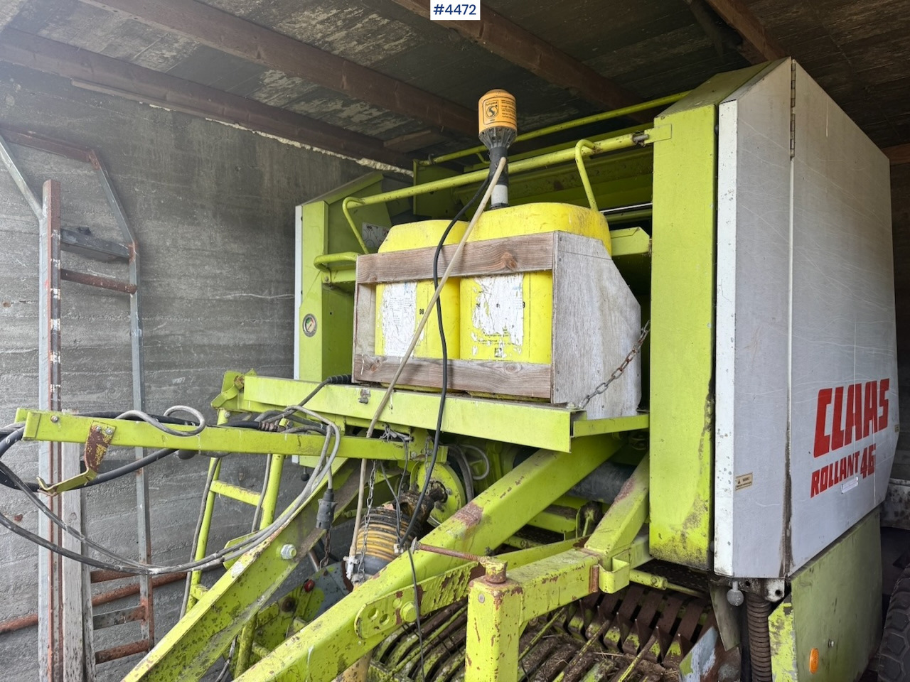 1990 Claas Rollant 46 Round Baler - Szálastakarmány betakarítás gépei: 4 kép. 1990 Claas Rollant 46 Round Baler - Szálastakarmány betakarítás gépei: 4 kép.