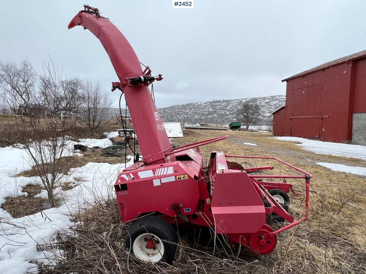 1990 JF FC 850 Forage Harvester - Vontatott szecskázógép: 2 kép. 1990 JF FC 850 Forage Harvester - Vontatott szecskázógép: 2 kép.
