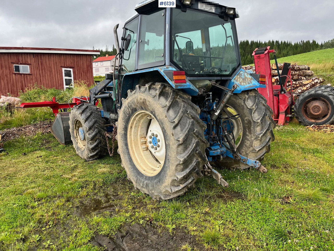 1992 Ford 5640 w/ Trima front loader - Traktor: 3 kép. 1992 Ford 5640 w/ Trima front loader - Traktor: 3 kép.