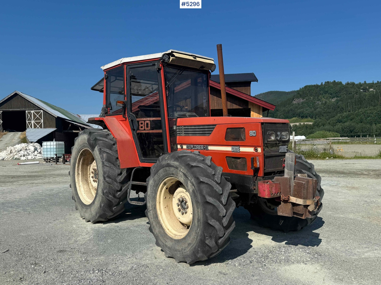 1992 SAME explorer 80 tractor. WATCH VIDEO! - Traktor: 1 kép. 1992 SAME explorer 80 tractor. WATCH VIDEO! - Traktor: 1 kép.