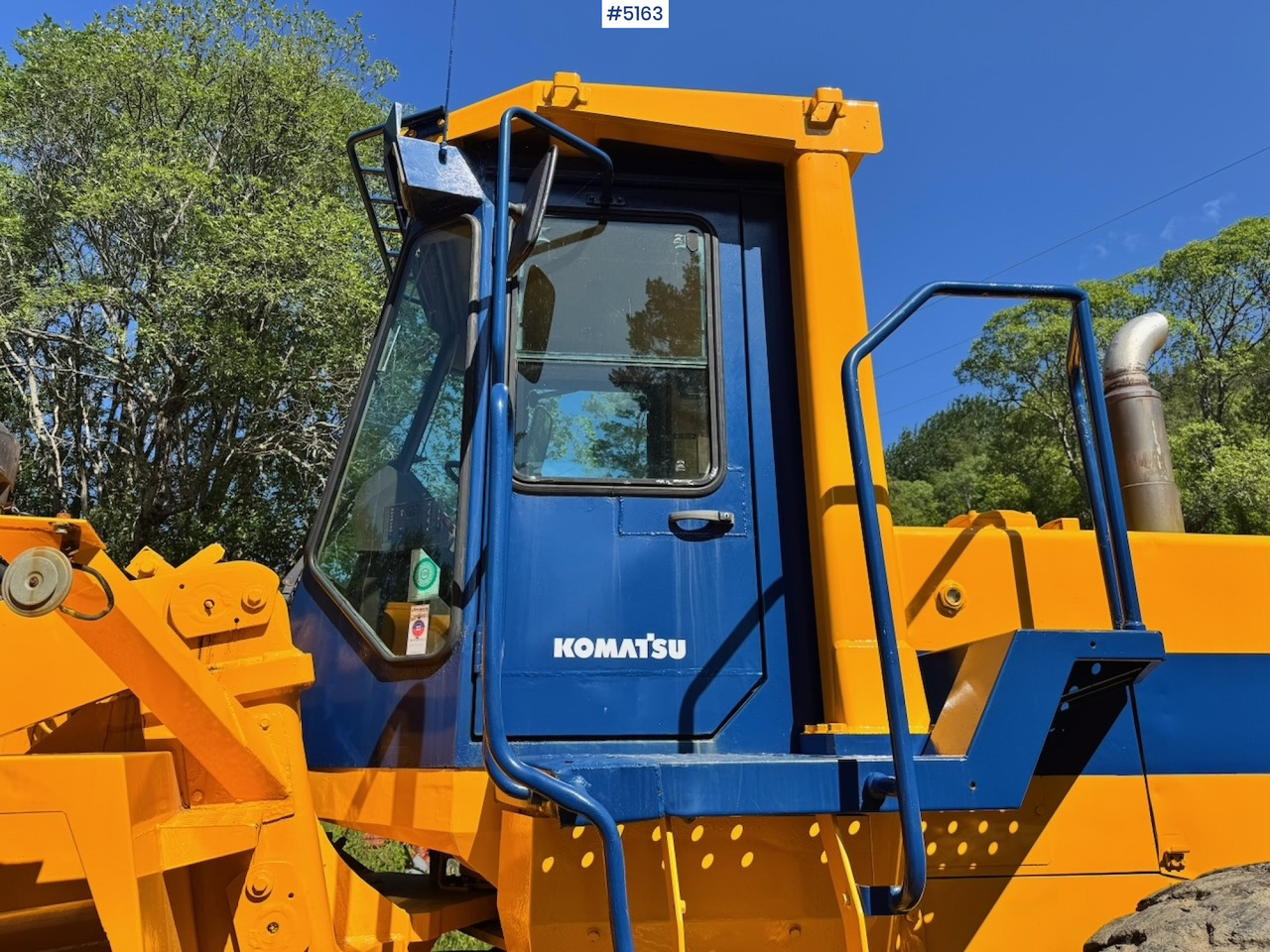 Gumikerekes homlokrakodó 1994 Komatsu WA420-1 Wheel Loader w/ Bucket. 7200 hours!: 13 kép.