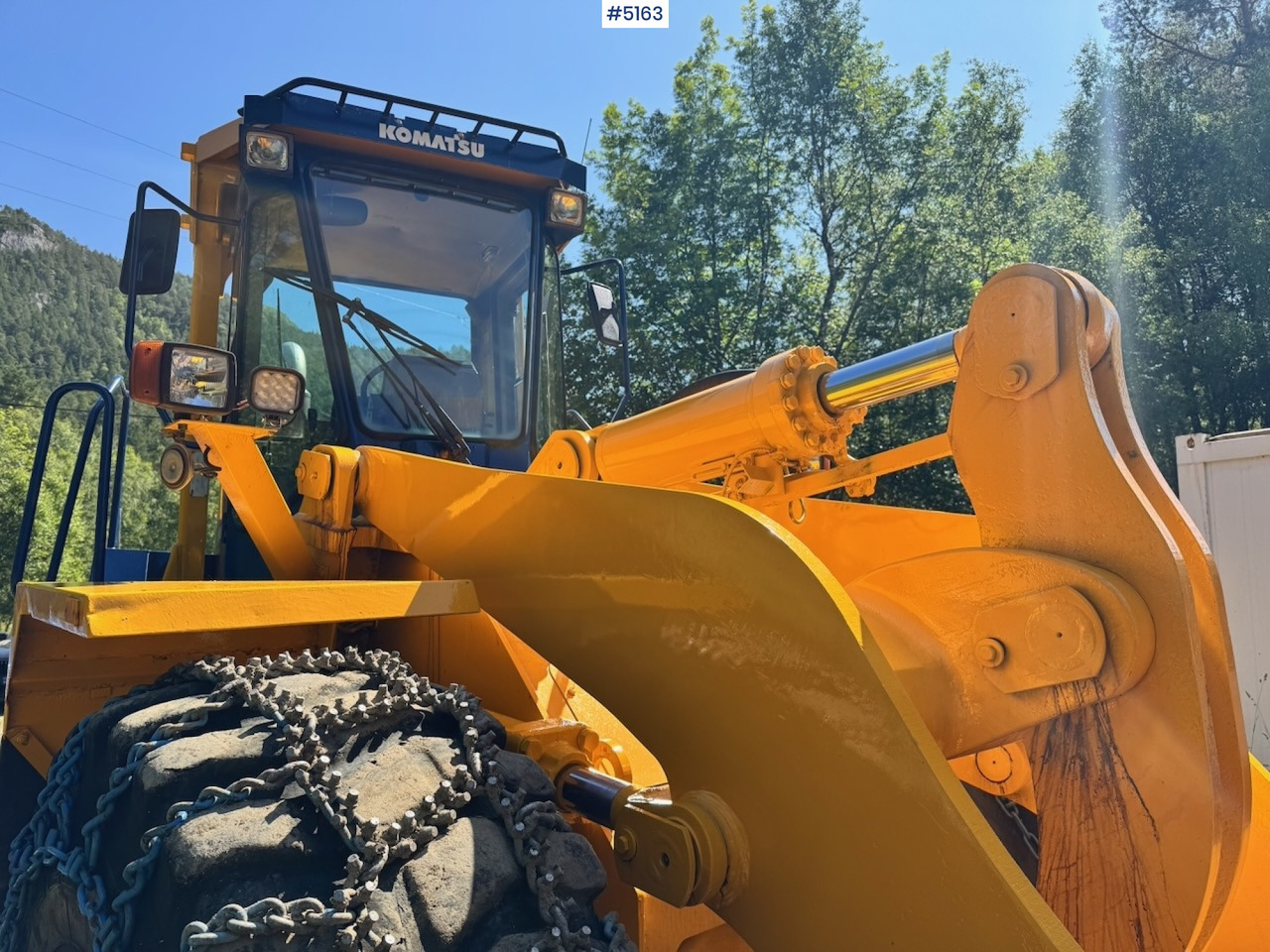 Gumikerekes homlokrakodó 1994 Komatsu WA420-1 Wheel Loader w/ Bucket. 7200 hours!: 11 kép.
