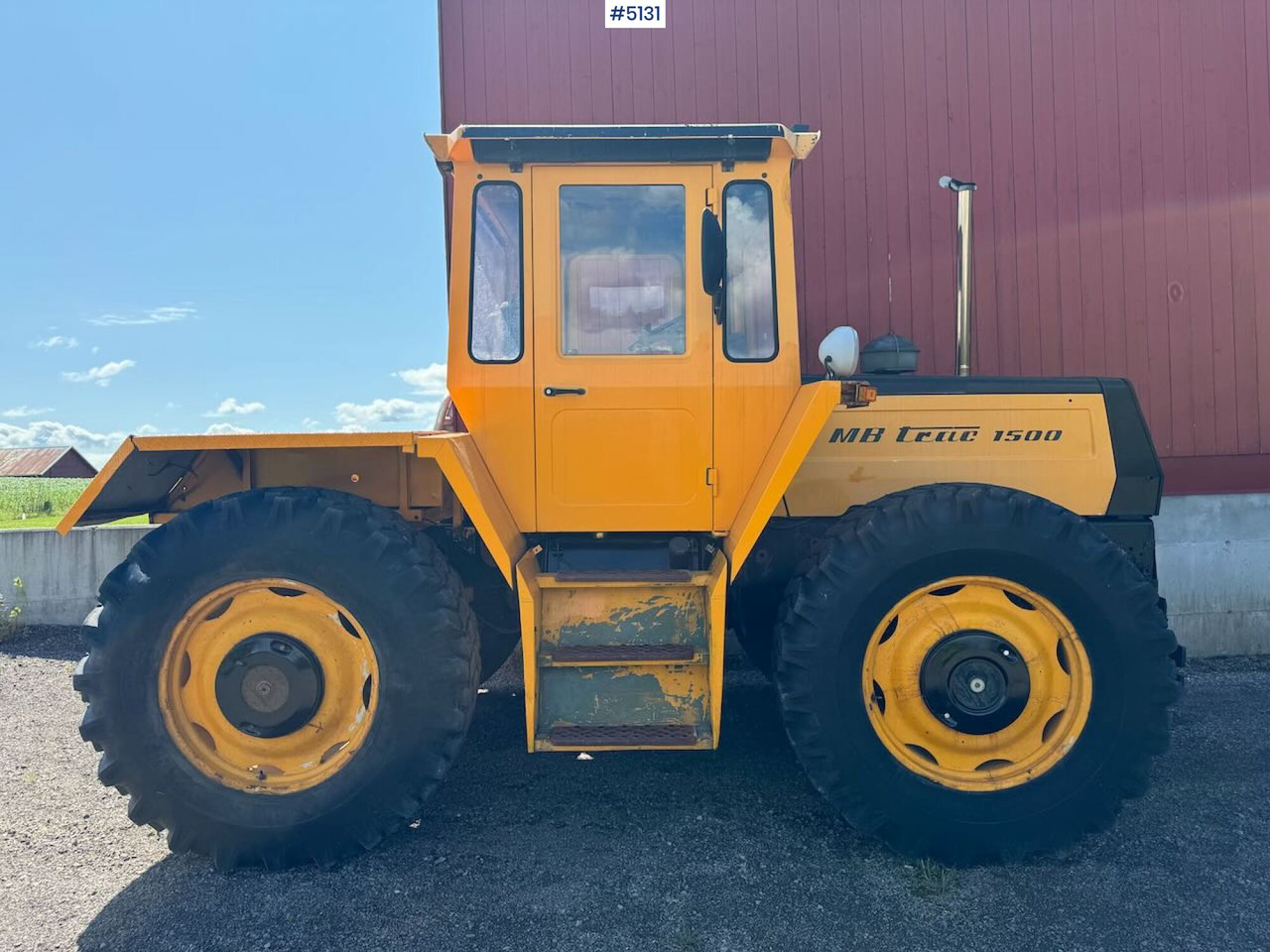 1996 Mercedes MB-trac 1500 - Traktor: 2 kép. 1996 Mercedes MB-trac 1500 - Traktor: 2 kép.