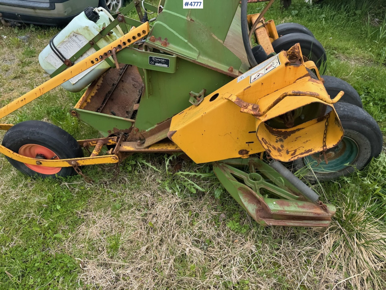 Szálastakarmány betakarítás gépei 1999 Serigstad forage harvester with frame: 6 kép.