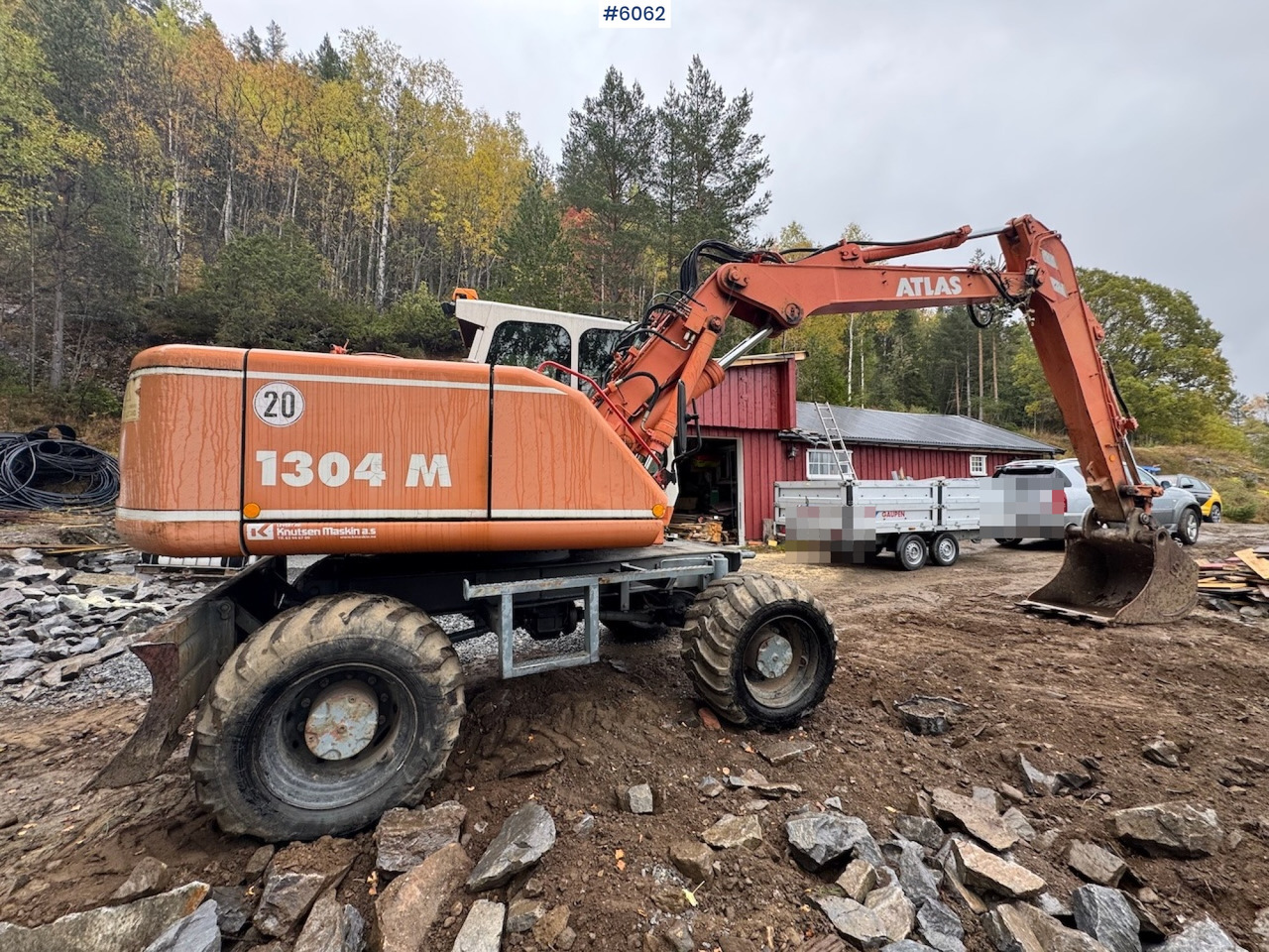 2002 Atlas 1304 w/ 1 backhoe bucket Low Hours! - Kotrógép: 5 kép. 2002 Atlas 1304 w/ 1 backhoe bucket Low Hours! - Kotrógép: 5 kép.