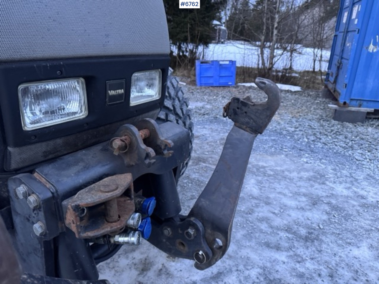 2002 Valtra 6850 Tractor with front hydraulics! See video. lízing 2002 Valtra 6850 Tractor with front hydraulics! See video.: 30 kép.