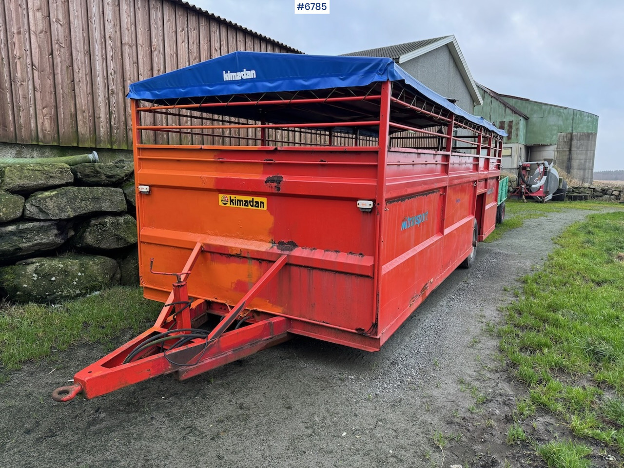 2003 Kimadan Animal wagon 7 meters. - Mezőgazdasági pótkocsi: 3 kép. 2003 Kimadan Animal wagon 7 meters. - Mezőgazdasági pótkocsi: 3 kép.