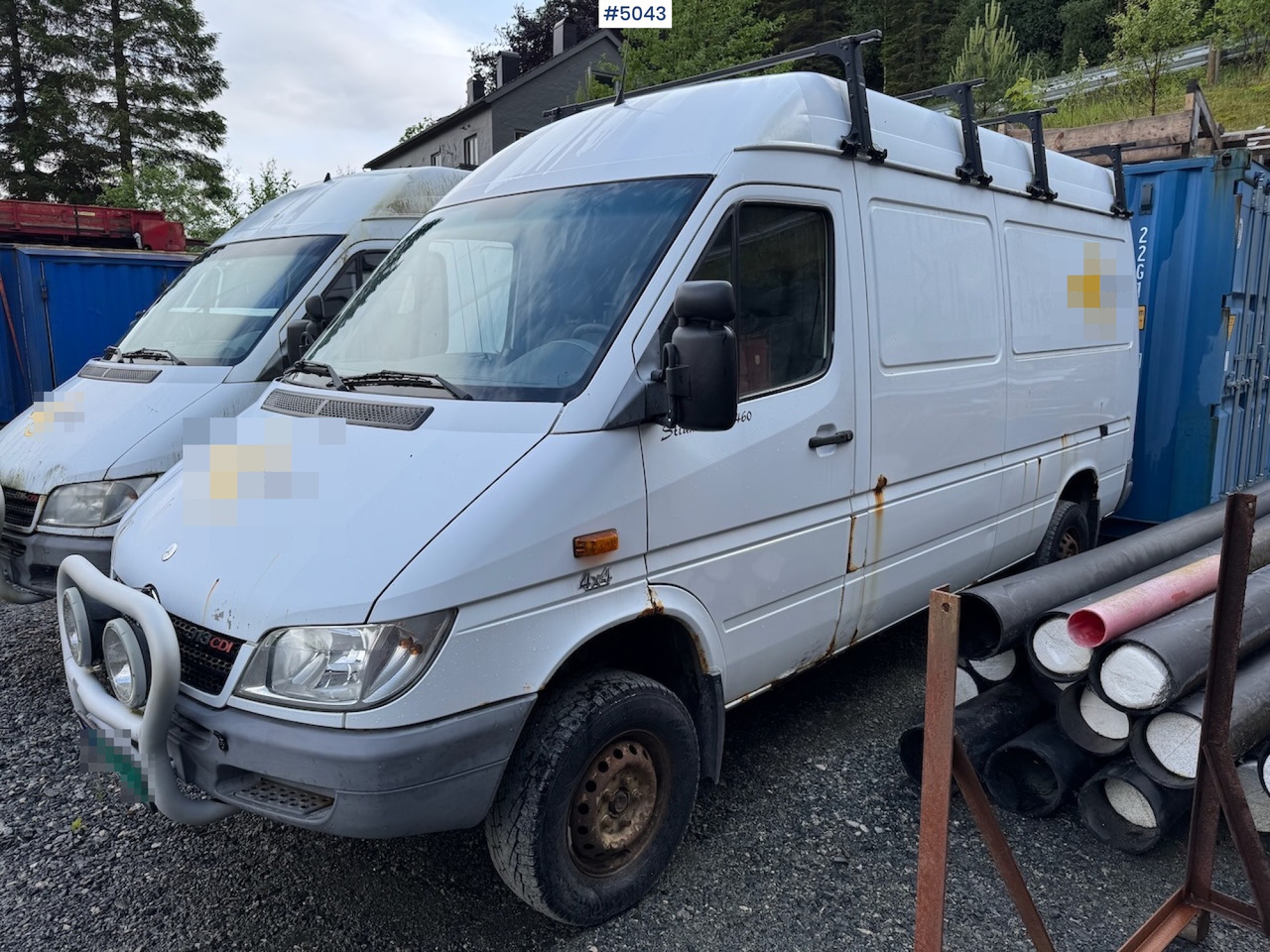 2003 Mercedes-Benz 313 CDI Sprinter 4x4. - Furgon: 1 kép. 2003 Mercedes-Benz 313 CDI Sprinter 4x4. - Furgon: 1 kép.