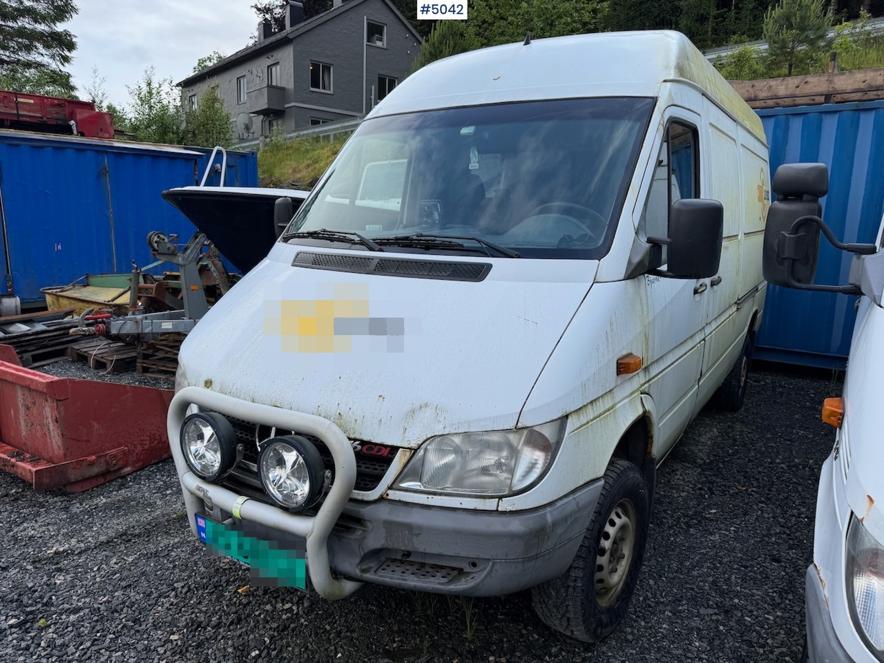 2003 Mercedes-Benz 316 CDI Sprinter 4WD. - Furgon: 3 kép. 2003 Mercedes-Benz 316 CDI Sprinter 4WD. - Furgon: 3 kép.