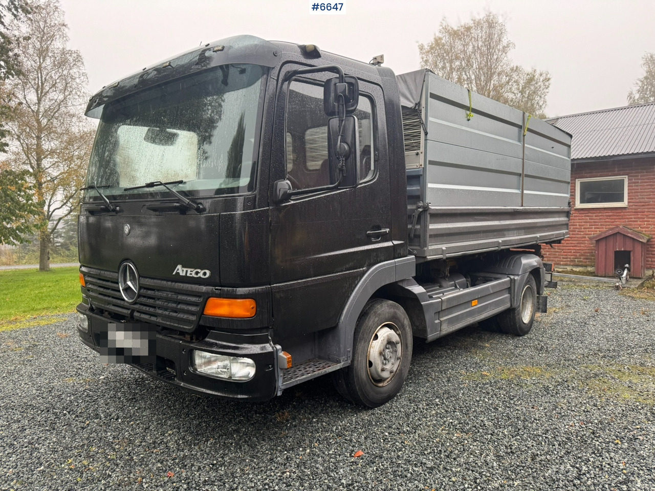 2003 Mercedes Benz Atego flatbed - Platós teherautó: 1 kép. 2003 Mercedes Benz Atego flatbed - Platós teherautó: 1 kép.