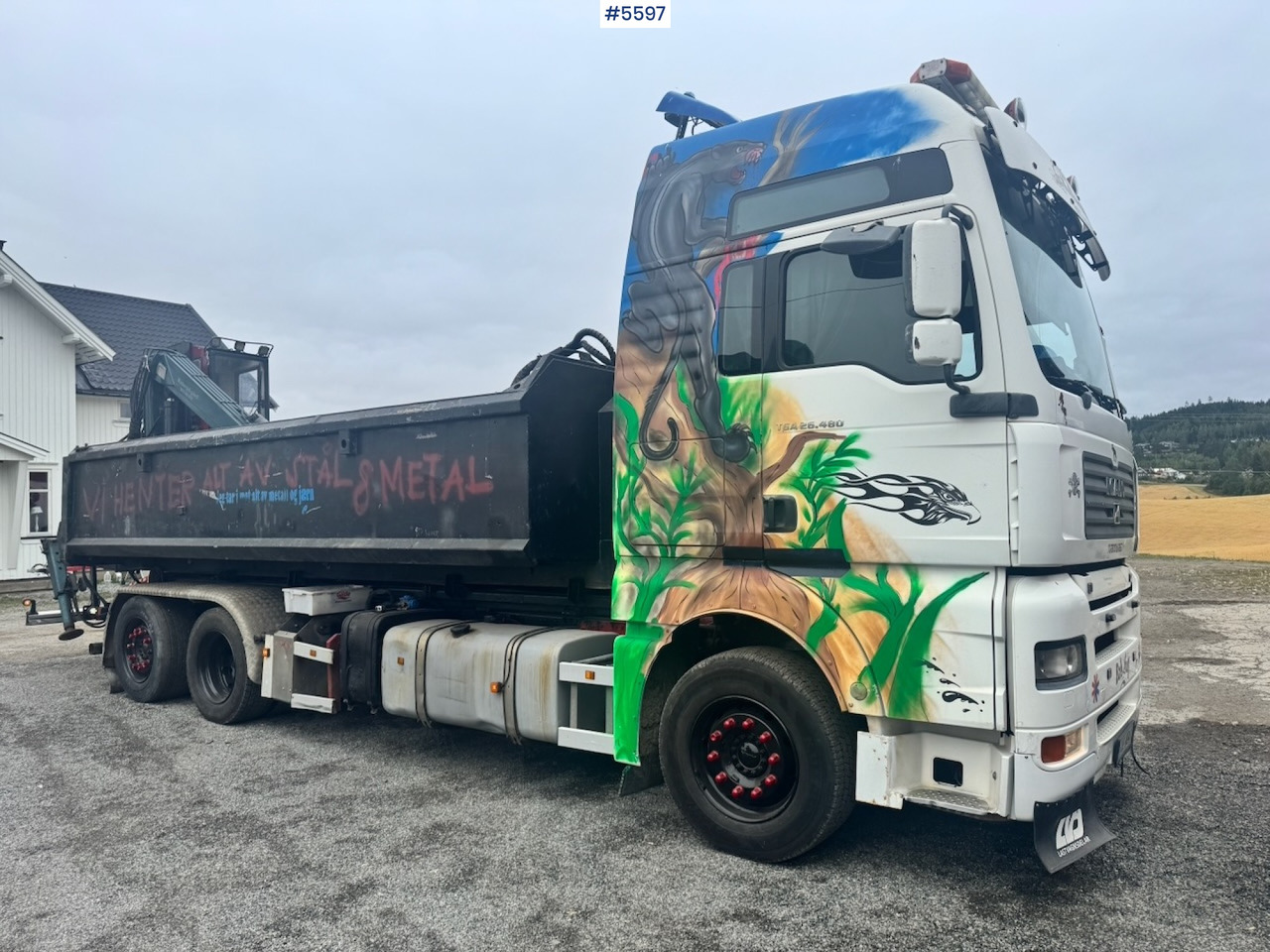 2004 MAN TGA 26.480 6x2 Hook Lift Truck - Horgos rakodó teherautó: 2 kép. 2004 MAN TGA 26.480 6x2 Hook Lift Truck - Horgos rakodó teherautó: 2 kép.