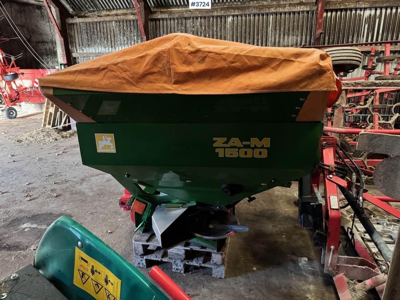 2005 Amazone ZA-M 1500 - Műtrágyaszóró: 3 kép. 2005 Amazone ZA-M 1500 - Műtrágyaszóró: 3 kép.