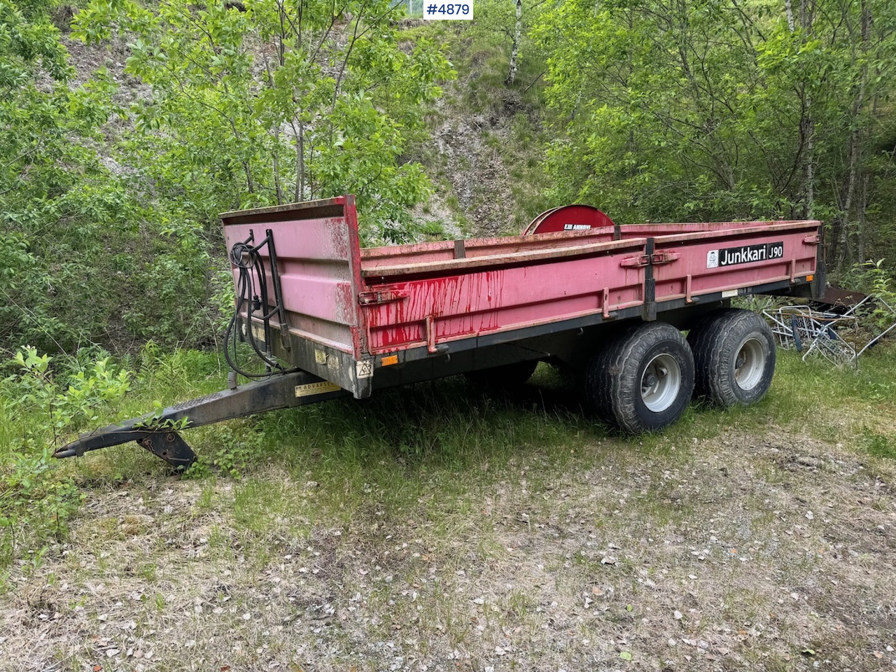2005 Junkkari J90 - Mezőgazdasági pótkocsi: 1 kép. 2005 Junkkari J90 - Mezőgazdasági pótkocsi: 1 kép.