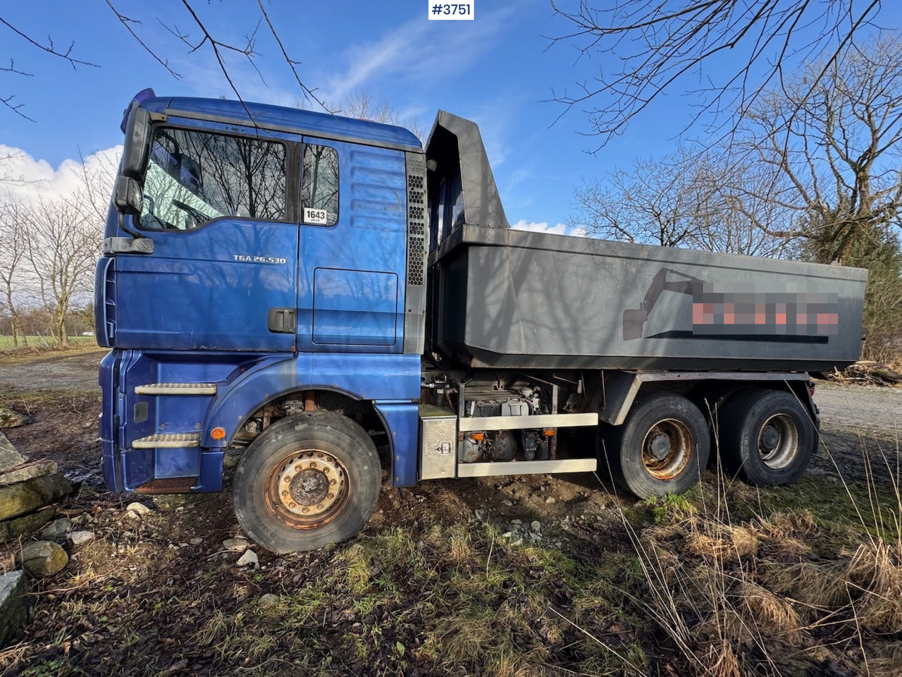 2005 MAN TGA 26.530 6x4 Tipper truck - Billenőplatós teherautó: 4 kép. 2005 MAN TGA 26.530 6x4 Tipper truck - Billenőplatós teherautó: 4 kép.
