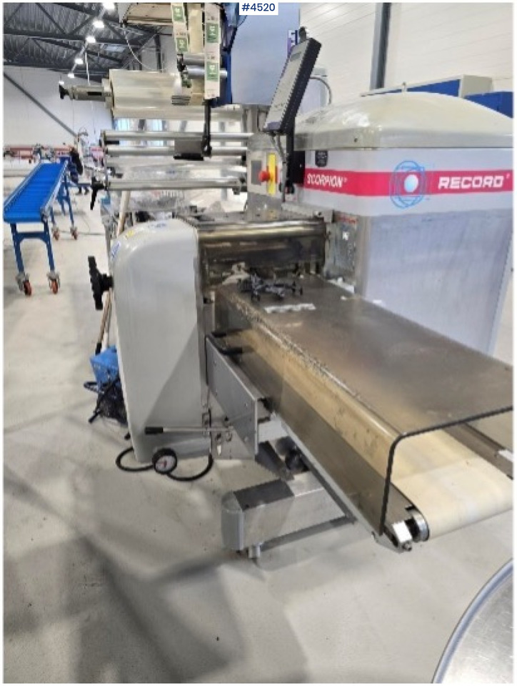 2005 Record Scorpion E and Fischer F4000 Sealing machine for fruit. - Csomagológép: 2 kép. 2005 Record Scorpion E and Fischer F4000 Sealing machine for fruit. - Csomagológép: 2 kép.