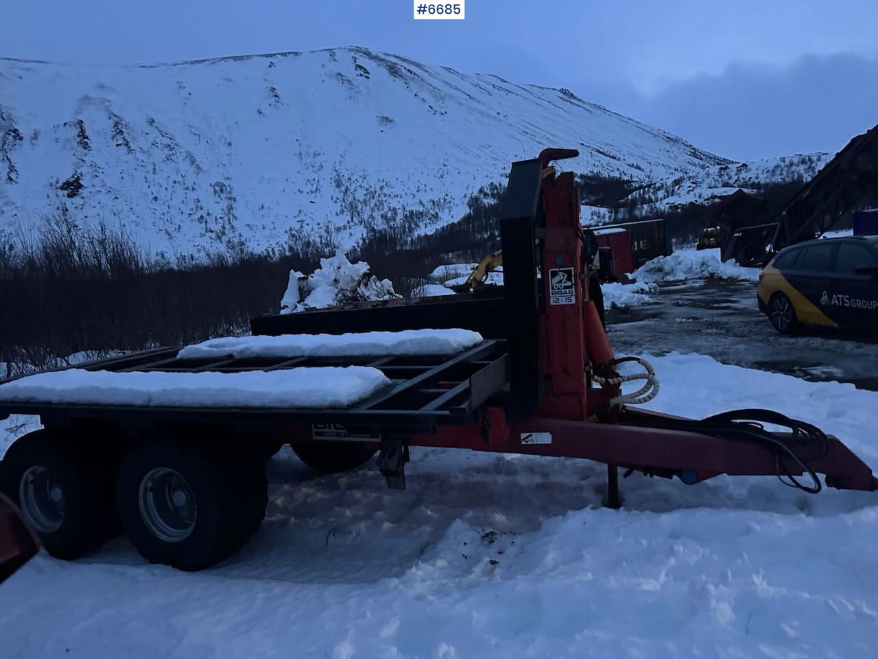 2006 BIGAB hook-lift trailer with container - Mezőgazdasági billenőpótkocsi: 4 kép. 2006 BIGAB hook-lift trailer with container - Mezőgazdasági billenőpótkocsi: 4 kép.