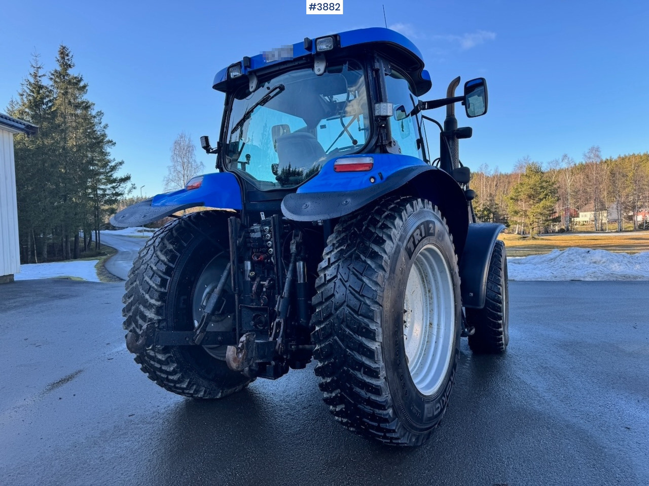 2007 New Holland TS110A - Traktor: 5 kép. 2007 New Holland TS110A - Traktor: 5 kép.