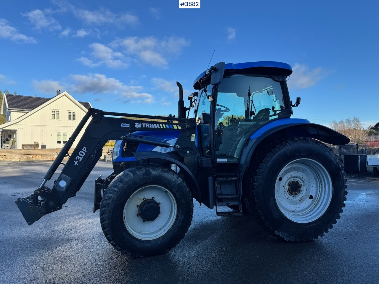 2007 New Holland TS110A - Traktor: 1 kép. 2007 New Holland TS110A - Traktor: 1 kép.