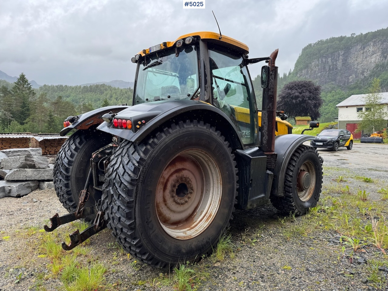 Traktor 2008 JCB Fastrac 7230 P-Tronic w/Front hydraulics and PTO.: 6 kép.