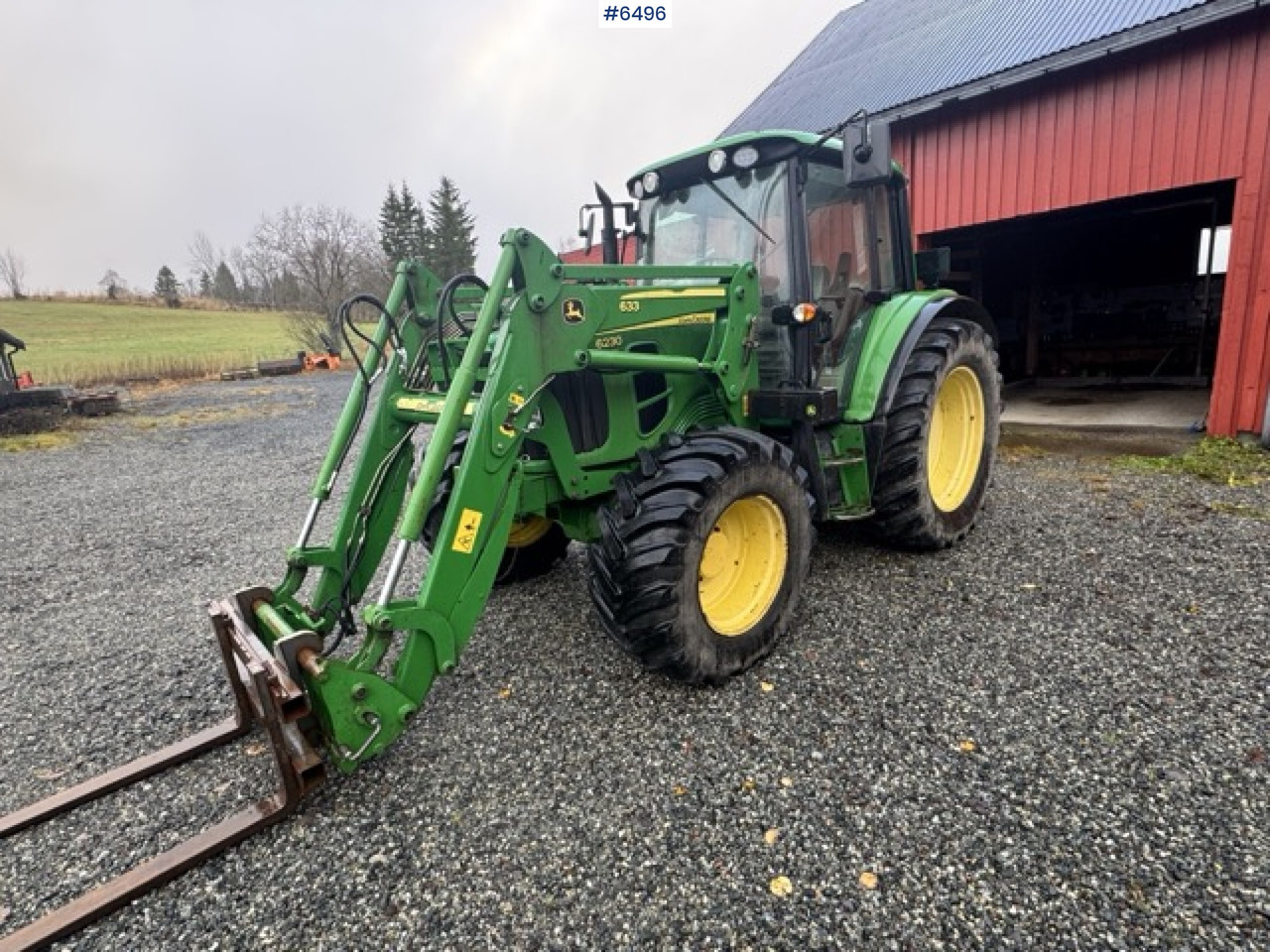 2008 John Deere 6230 Premium with front loader and 3rd function - Traktor: 1 kép. 2008 John Deere 6230 Premium with front loader and 3rd function - Traktor: 1 kép.