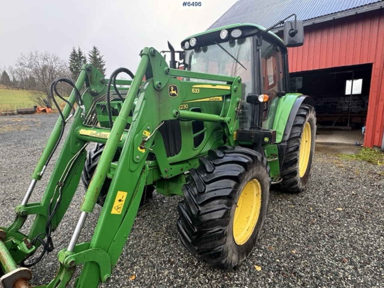 2008 John Deere 6230 Premium with front loader and 3rd function - Traktor: 3 kép. 2008 John Deere 6230 Premium with front loader and 3rd function - Traktor: 3 kép.