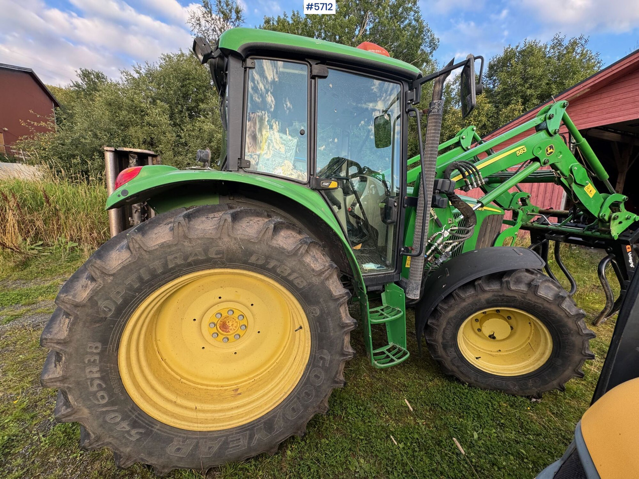 2008 John Deere 6320 SE with front loader and 2 buckets! - Traktor: 3 kép. 2008 John Deere 6320 SE with front loader and 2 buckets! - Traktor: 3 kép.