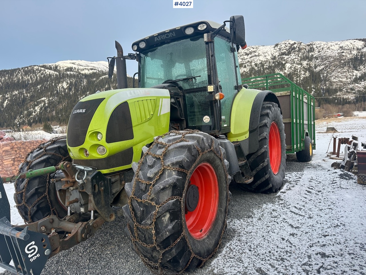 2010 Claas Arion 640 4x4 Tractor - Traktor: 4 kép. 2010 Claas Arion 640 4x4 Tractor - Traktor: 4 kép.