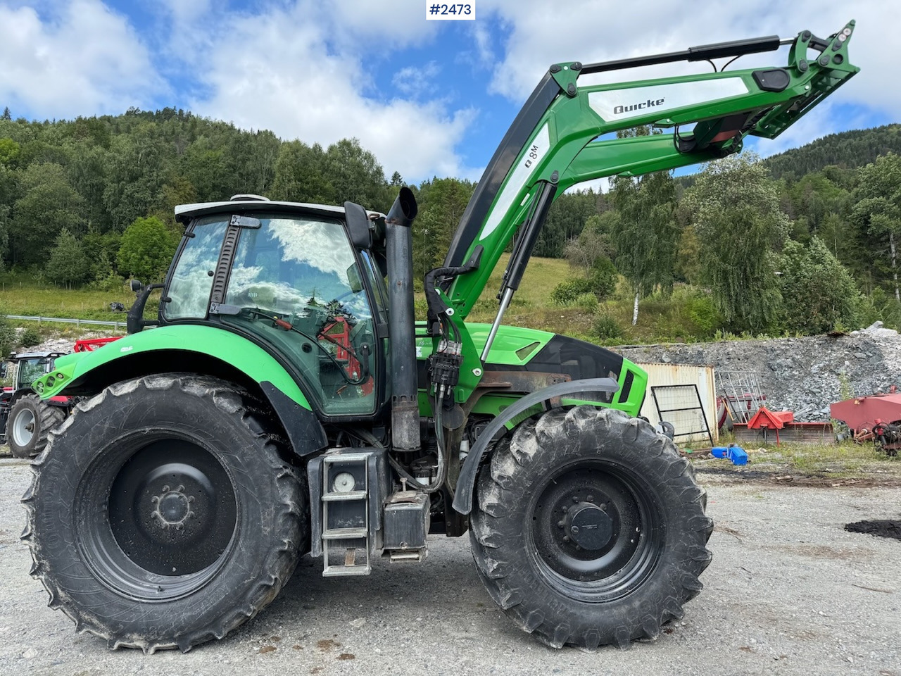 Traktor 2010 Deutz-Fahr Agrotron TTV 630 w/ Quicke Q8m front loader, front hydraulics and PTO: 1 kép.