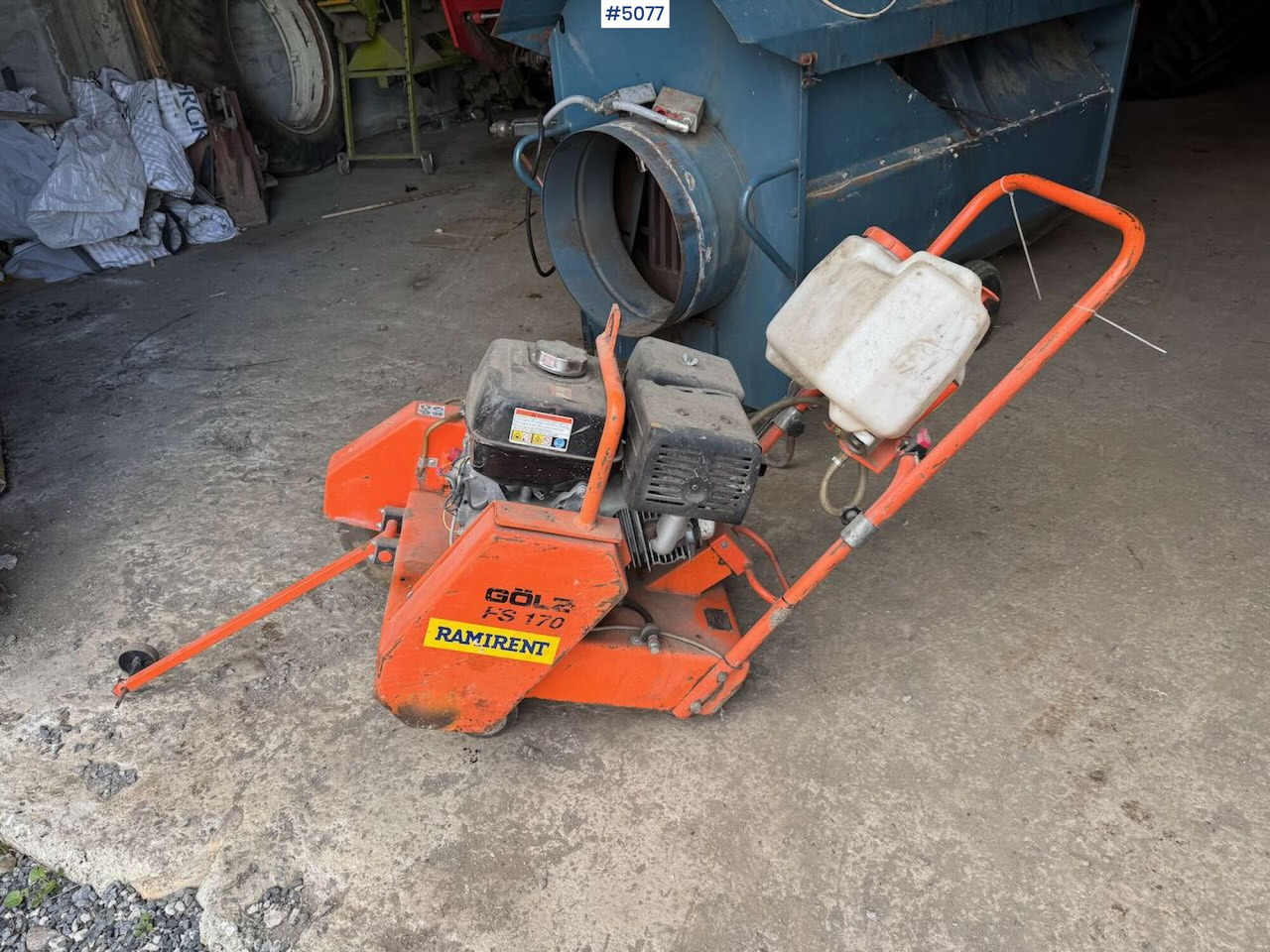 2010 Golz FS170 Concrete Saw - Építőipari berendezések: 1 kép. 2010 Golz FS170 Concrete Saw - Építőipari berendezések: 1 kép.