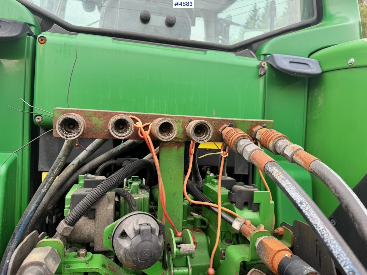 Traktor 2010 John Deere 6430 w/ Front Hydraulics and Front PTO. 2910 hours!: 15 kép.