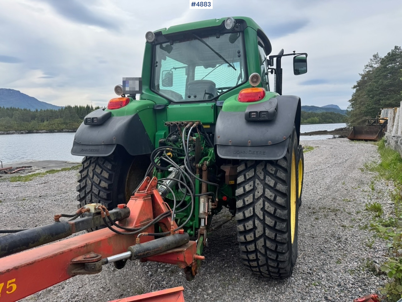 Traktor 2010 John Deere 6430 w/ Front Hydraulics and Front PTO. 2910 hours!: 5 kép.