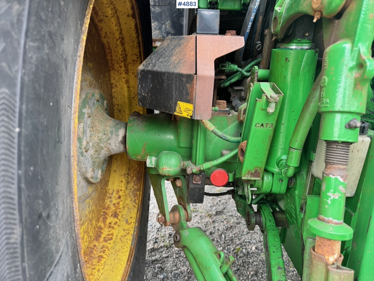 Traktor 2010 John Deere 6430 w/ Front Hydraulics and Front PTO. 2910 hours!: 18 kép.