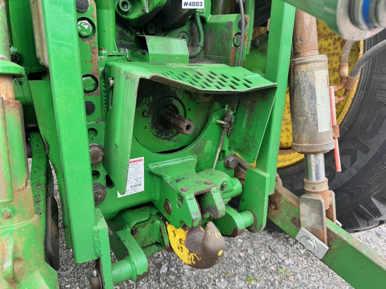 Traktor 2010 John Deere 6430 w/ Front Hydraulics and Front PTO. 2910 hours!: 17 kép.