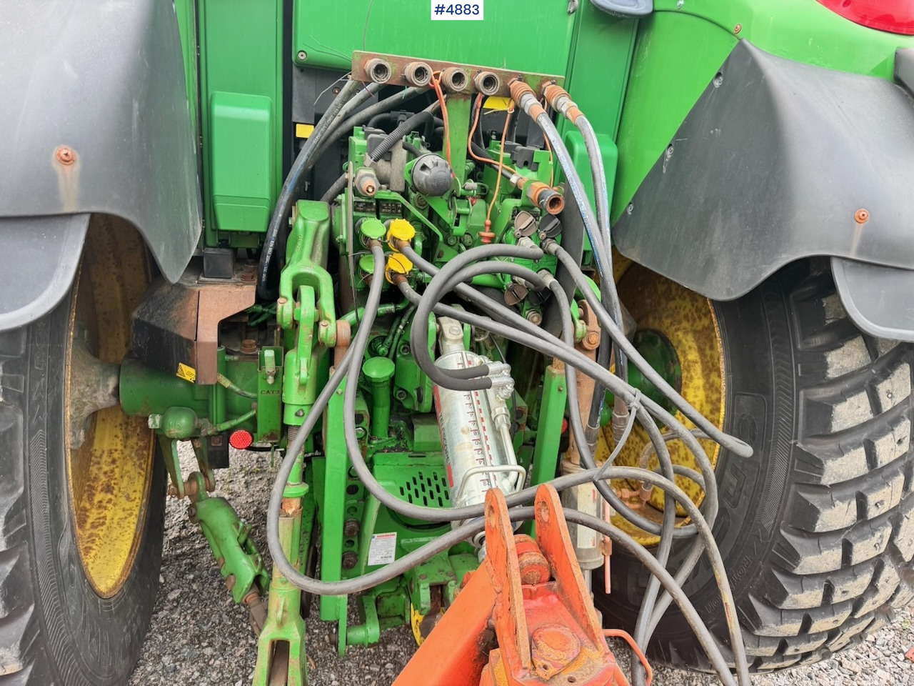 Traktor 2010 John Deere 6430 w/ Front Hydraulics and Front PTO. 2910 hours!: 19 kép.