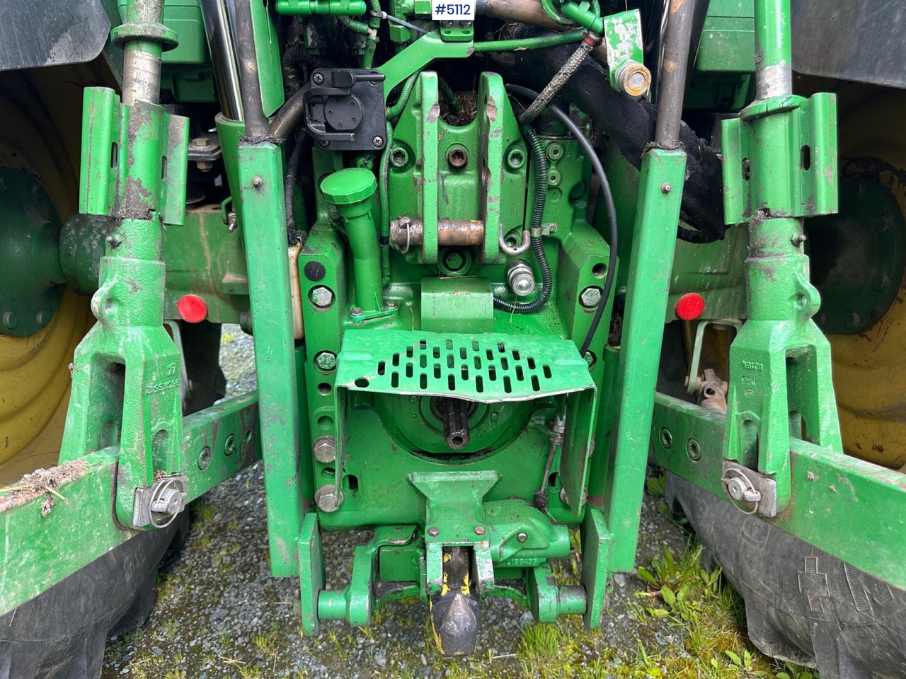 Traktor 2011 John Deere 6430 Premium m/ Quicke frontlaster & 2 sett dekk: 7 kép.