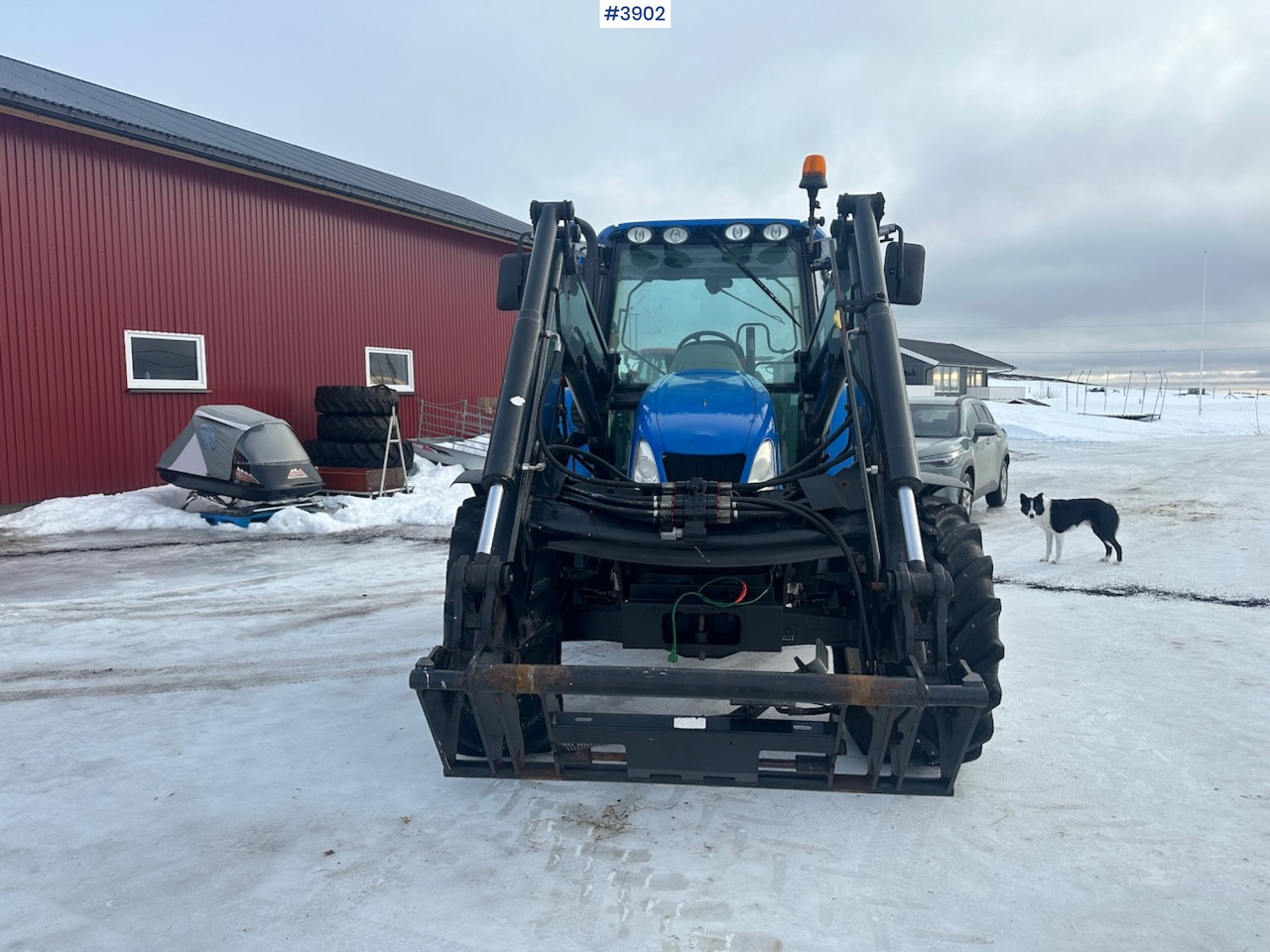 2011 New Holland T5070 4x4 m/ frontlaster - Traktor: 4 kép. 2011 New Holland T5070 4x4 m/ frontlaster - Traktor: 4 kép.