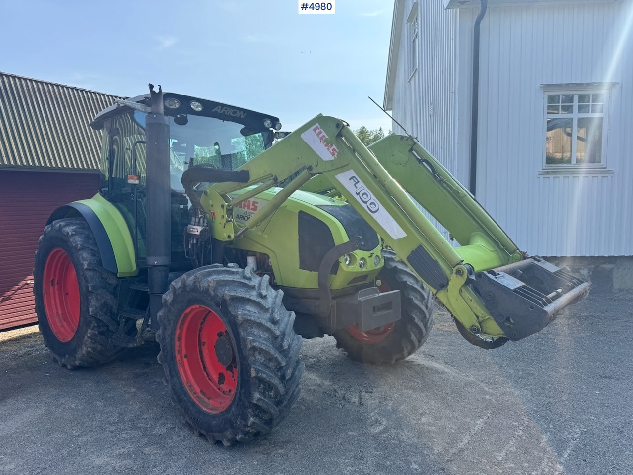 2012 Claas Arion 430 with Front Loader – 5000 Hours! - Traktor: 3 kép. 2012 Claas Arion 430 with Front Loader – 5000 Hours! - Traktor: 3 kép.