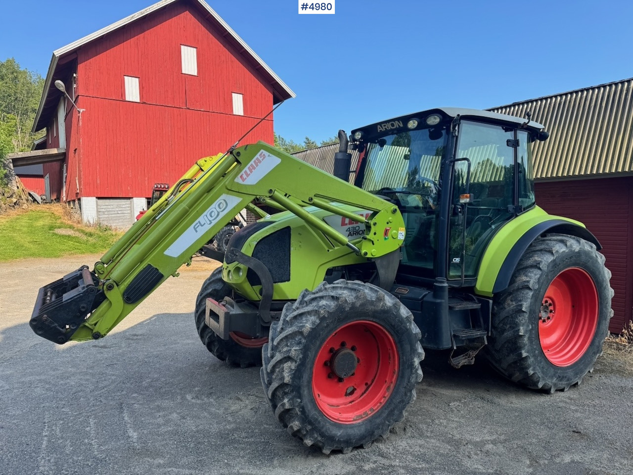 2012 Claas Arion 430 with Front Loader – 5000 Hours! - Traktor: 1 kép. 2012 Claas Arion 430 with Front Loader – 5000 Hours! - Traktor: 1 kép.