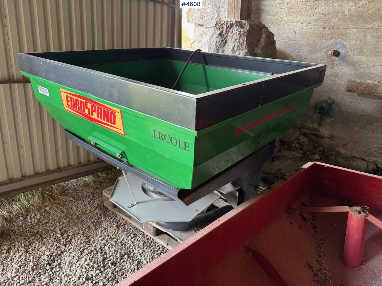 2012 EuroSpand Ercole Fertilizer Spreader - Műtrágyaszóró: 1 kép. 2012 EuroSpand Ercole Fertilizer Spreader - Műtrágyaszóró: 1 kép.