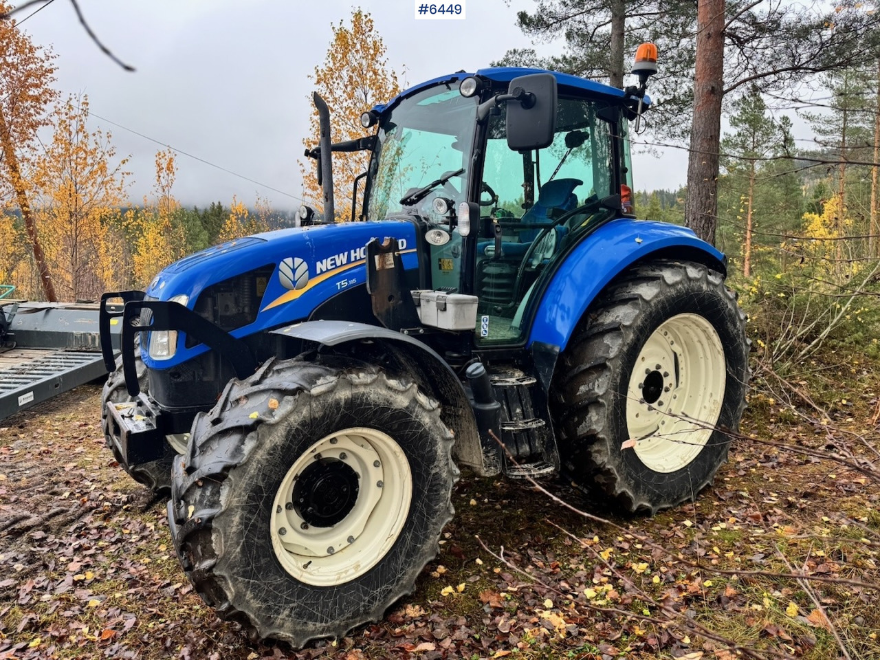 2014 New Holland T5.115 w/ Brackets and Central. 2400 hours! - Traktor: 5 kép. 2014 New Holland T5.115 w/ Brackets and Central. 2400 hours! - Traktor: 5 kép.
