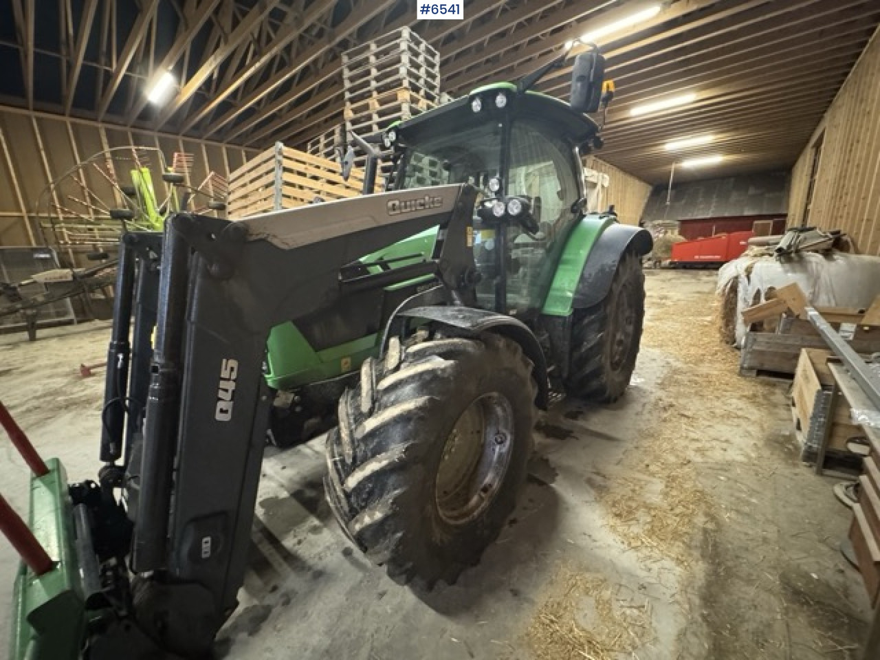 2015 Deutz Fahr 5100 DT with front loader and twin wheels! - Traktor: 4 kép. 2015 Deutz Fahr 5100 DT with front loader and twin wheels! - Traktor: 4 kép.