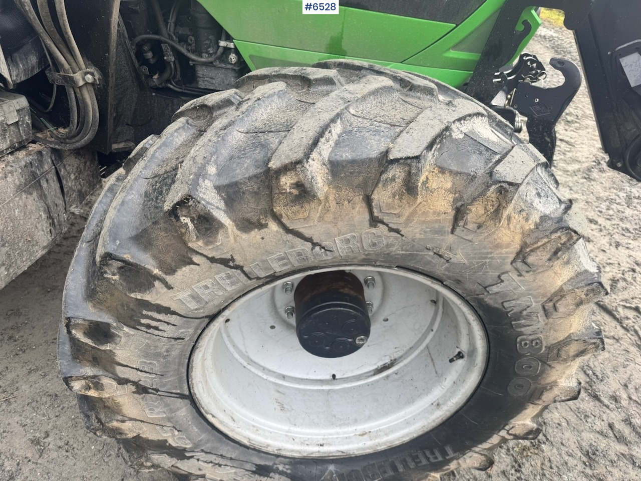 Traktor 2015 Deutz-fahr 6180 Agrotron w/ Front loader and Front hydraulics. 4010 hours!: 16 kép.