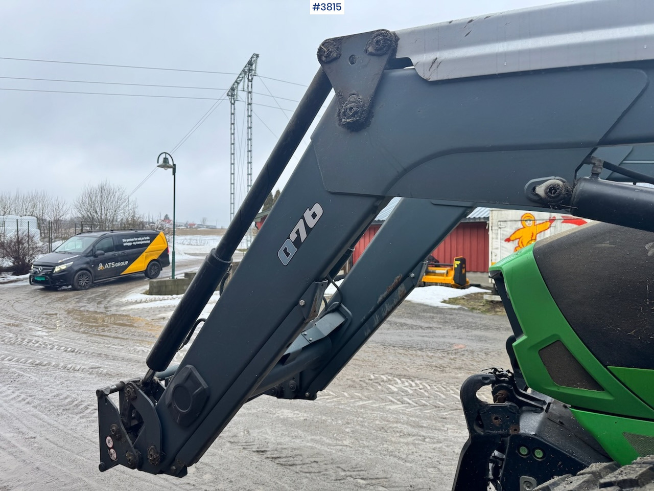 Traktor 2015 Deutz-fahr 6190 Agrotron w/ Front loader, Front PTO and 2 sets of tires.: 20 kép. Traktor 2015 Deutz-fahr 6190 Agrotron w/ Front loader, Front PTO and 2 sets of tires.: 20 kép.