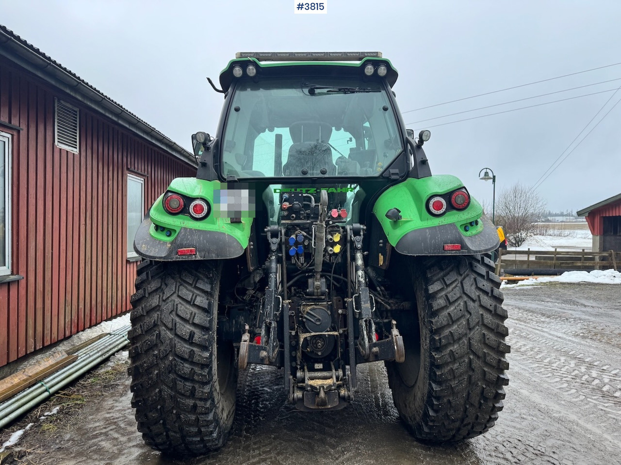 2015 Deutz-fahr 6190 Agrotron w/ Front loader, Front PTO and 2 sets of tires. - Traktor: 5 kép. 2015 Deutz-fahr 6190 Agrotron w/ Front loader, Front PTO and 2 sets of tires. - Traktor: 5 kép.
