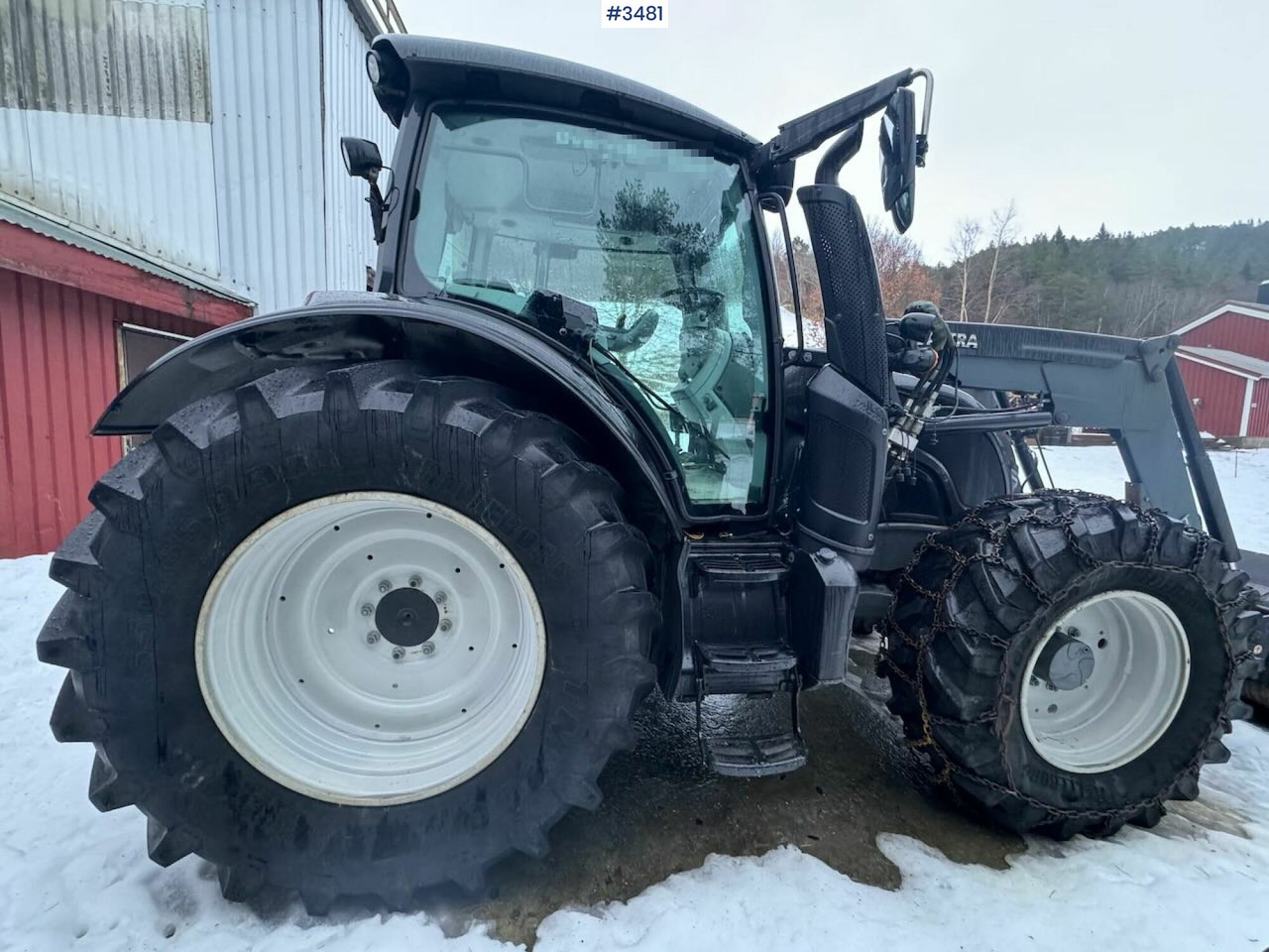 Traktor 2015 Valtra N174D w/ Front loader: 7 kép.